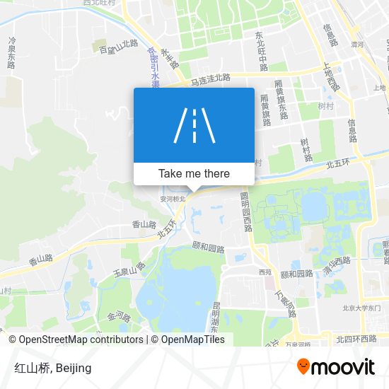 红山桥 map