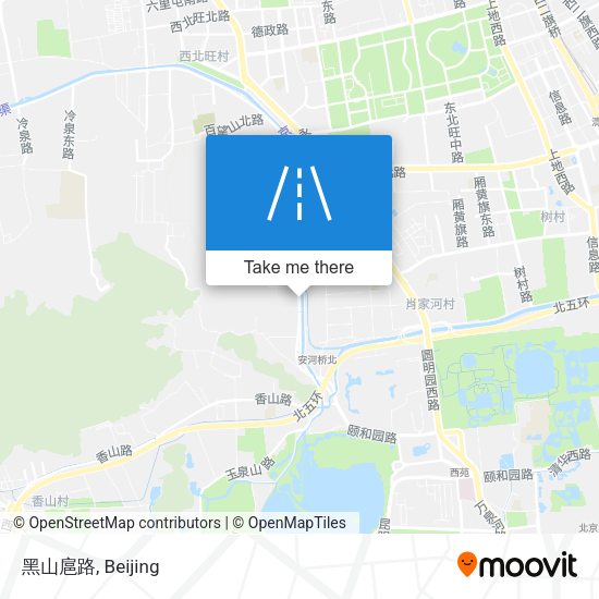 黑山扈路 map