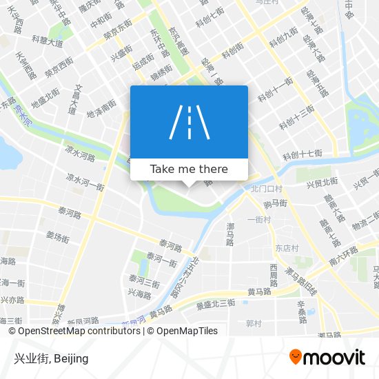 兴业街 map