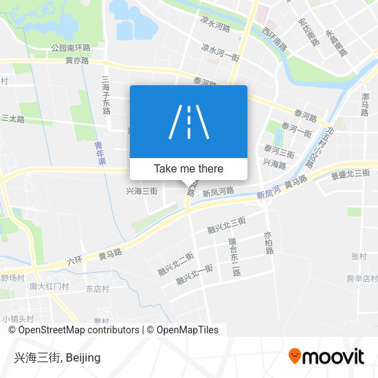 兴海三街 map