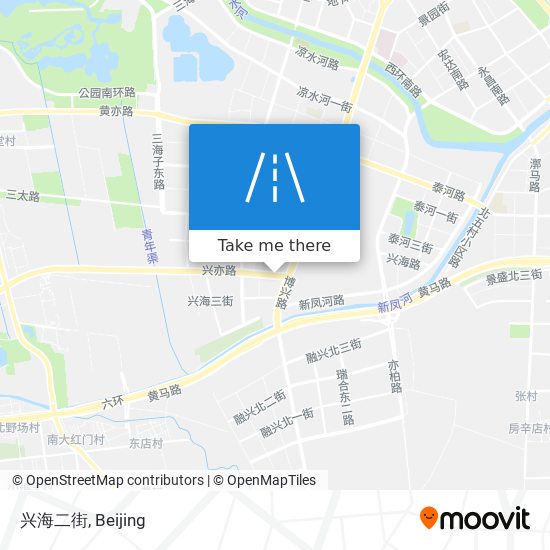 兴海二街 map