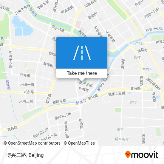 博兴二路 map