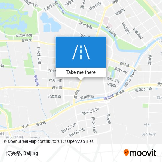 博兴路 map