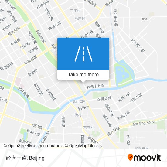 经海一路 map