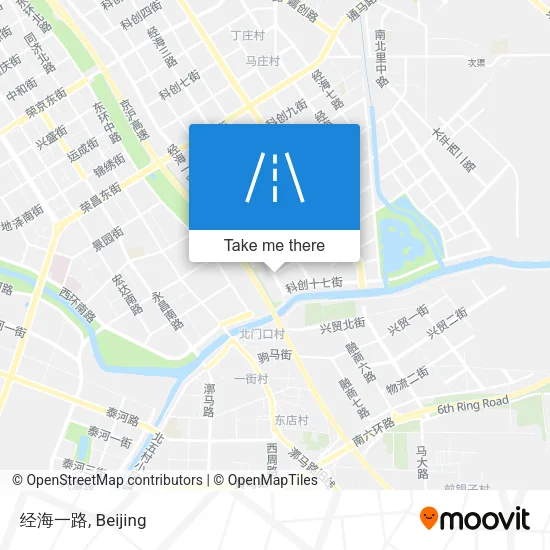 经海一路 map