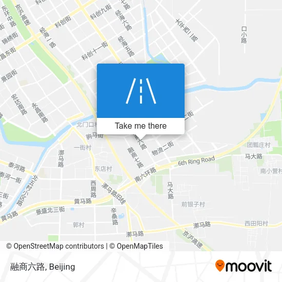 融商六路 map