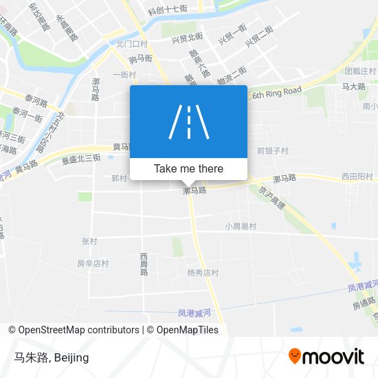 马朱路 map