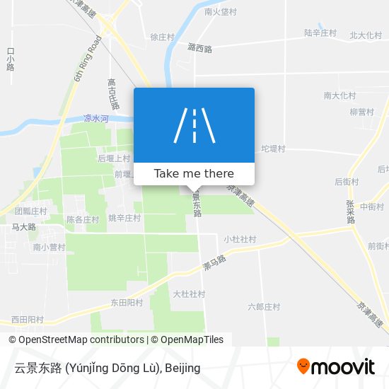 云景东路 (Yúnjǐng Dōng Lù) map