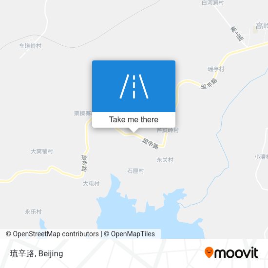 琉辛路 map