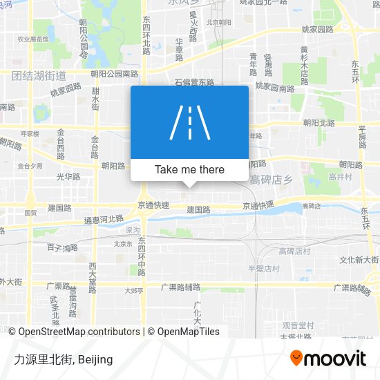 力源里北街 map