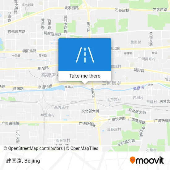 建国路 map