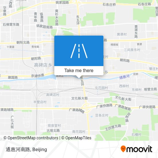 通惠河南路 map