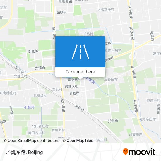 环魏东路 map