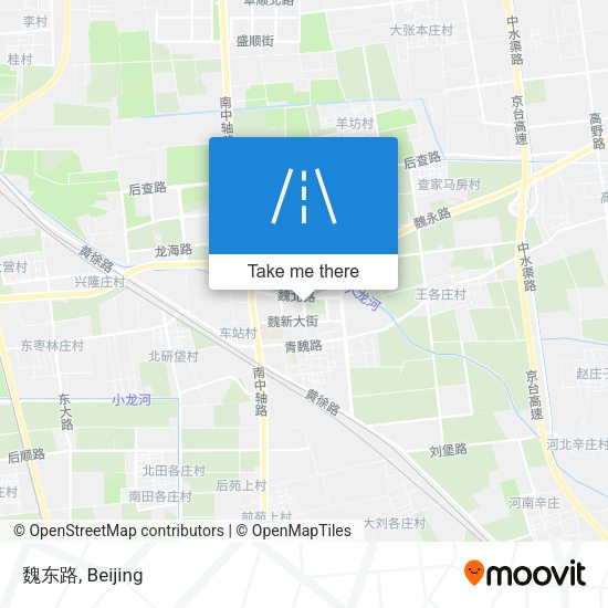 魏东路 map