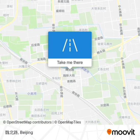 魏北路 map