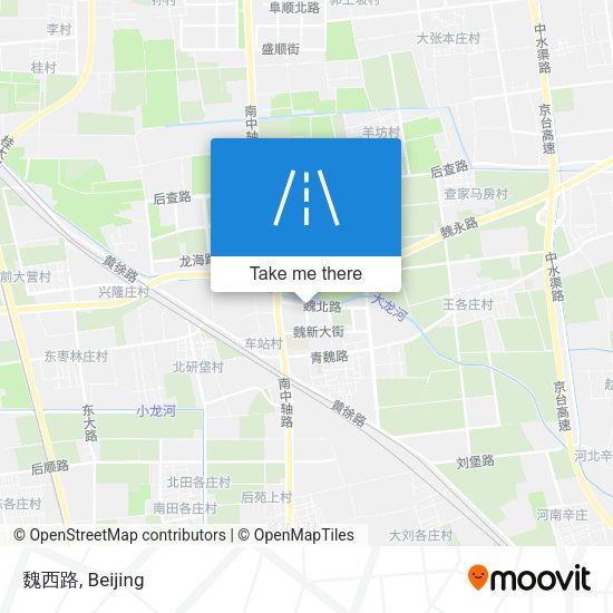 魏西路 map