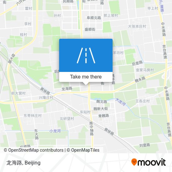 龙海路 map