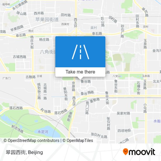翠园西街 map