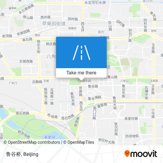 鲁谷桥 map