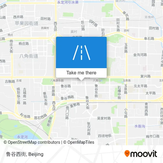 鲁谷西街 map