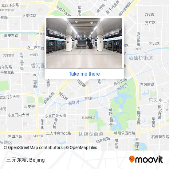 三元东桥 map