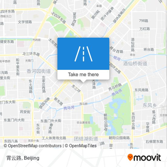 霄云路 map