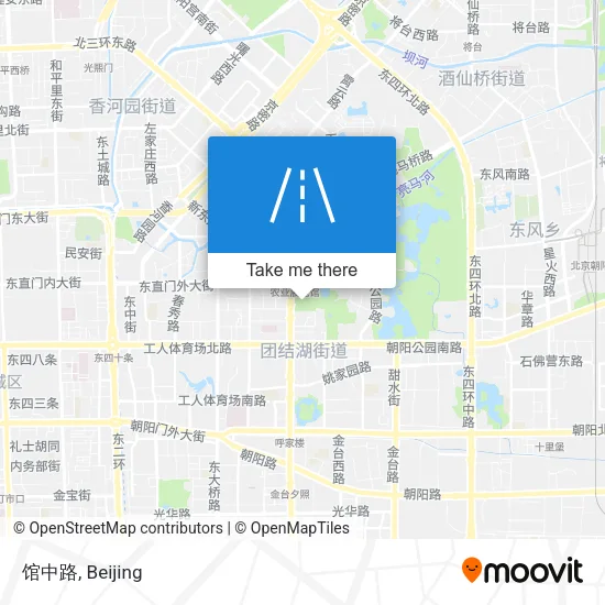 馆中路 map