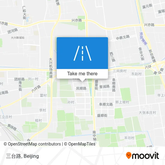 三台路 map