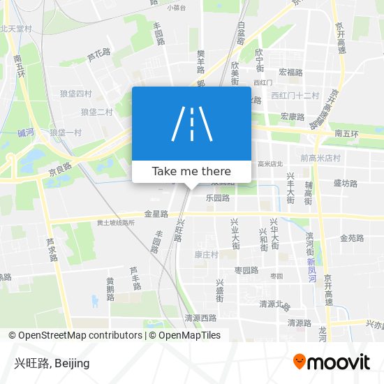 兴旺路 map