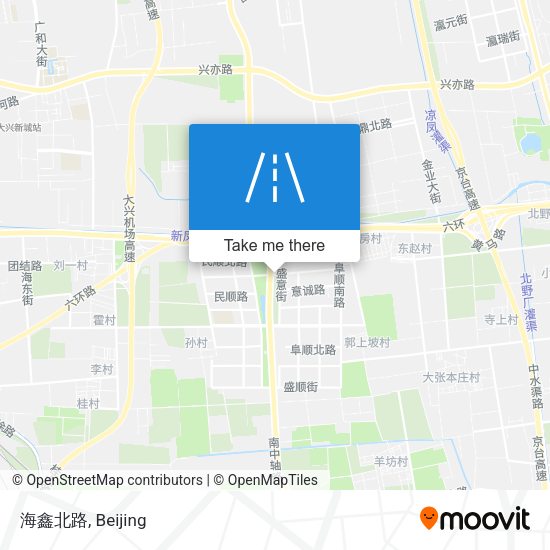 海鑫北路 map