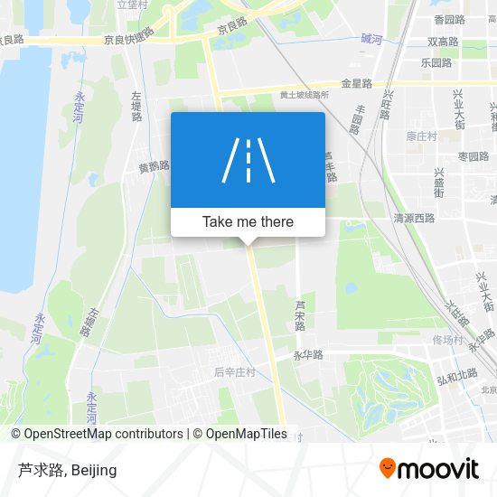 芦求路 map