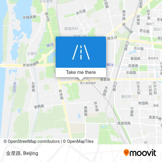 金星路 map