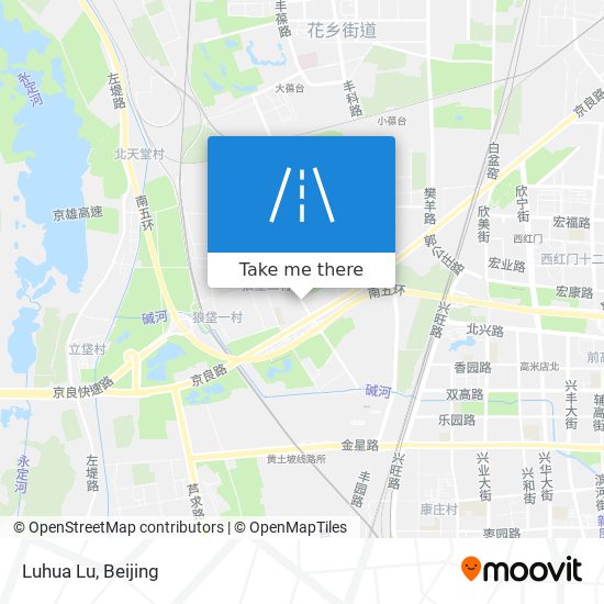 Luhua Lu map