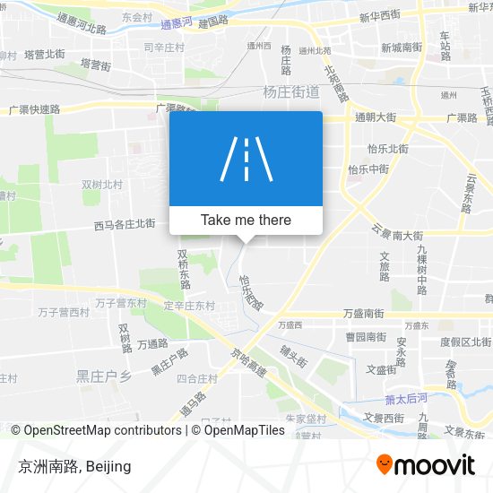 京洲南路 map