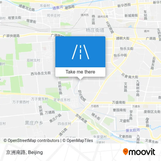 京洲南路 map