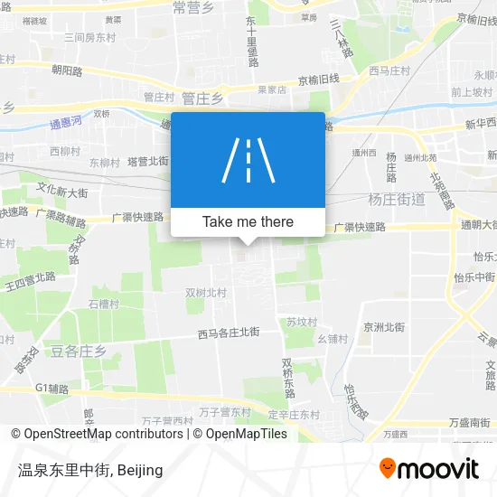 温泉东里中街 map