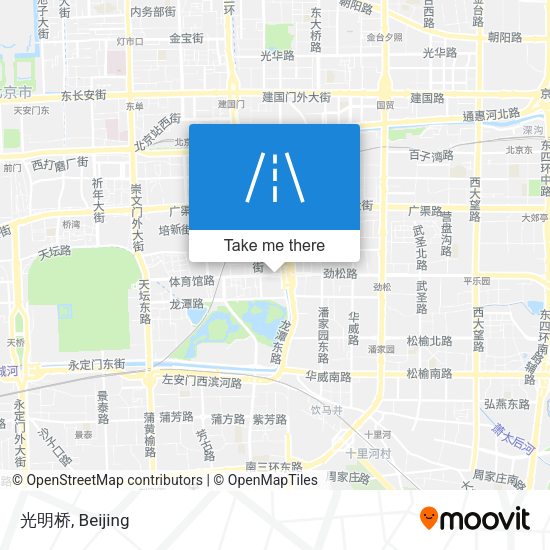 光明桥 map