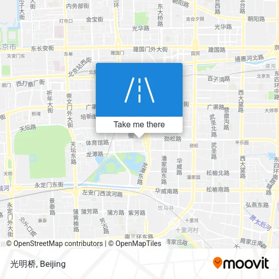 光明桥 map