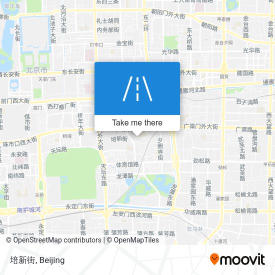 培新街 map