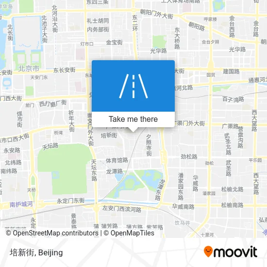 培新街 map