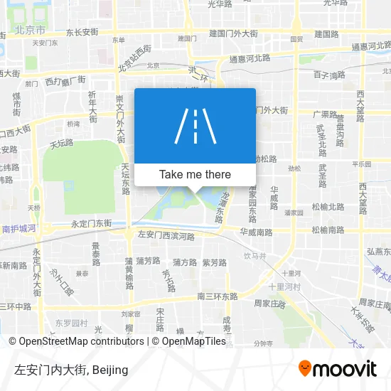 左安门内大街 map
