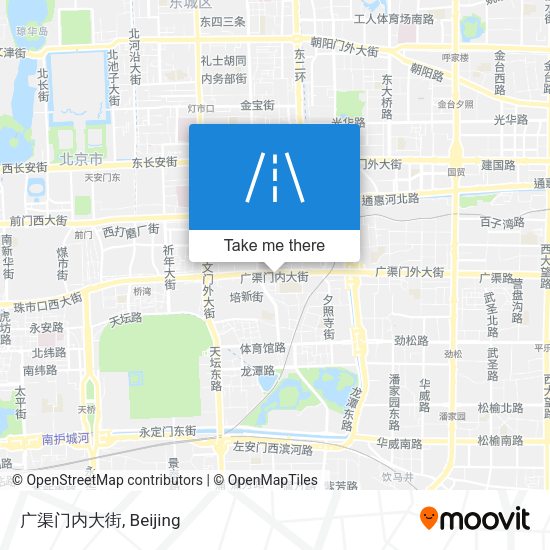 广渠门内大街 map