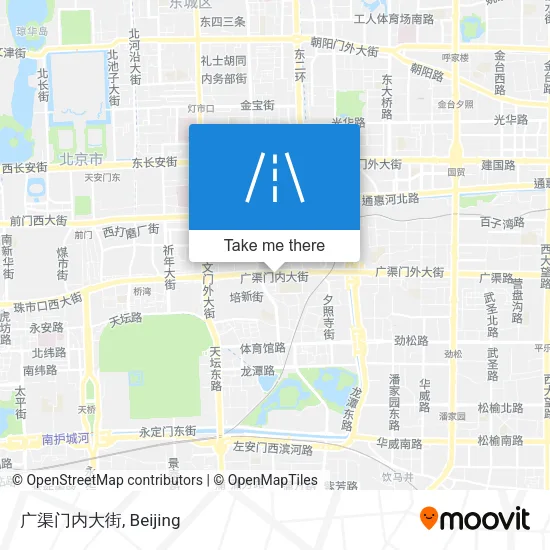 广渠门内大街 map