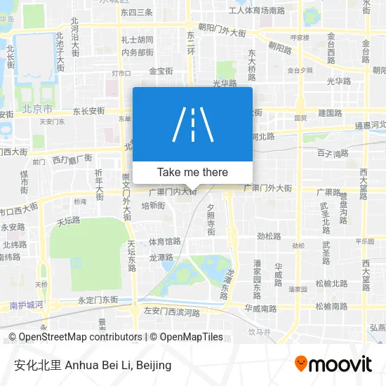 安化北里 Anhua Bei Li map
