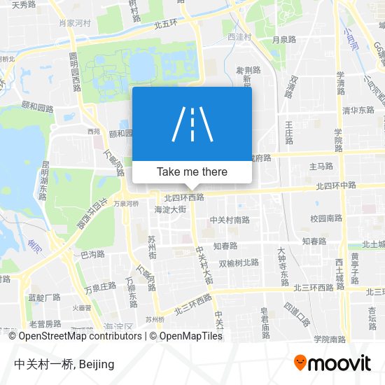 中关村一桥 map
