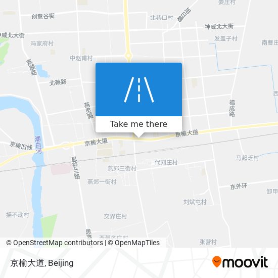 京榆大道 map