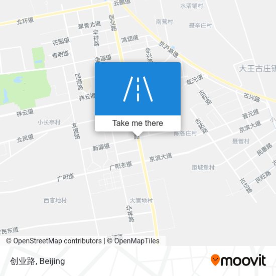 创业路 map