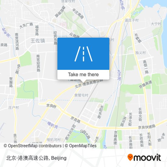 北京-港澳高速公路 map