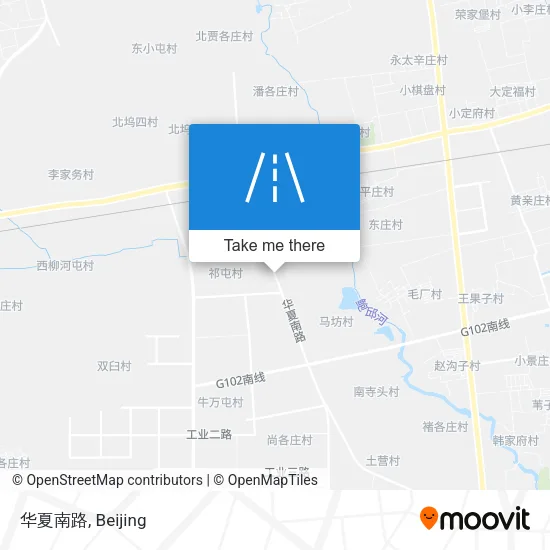 华夏南路 map