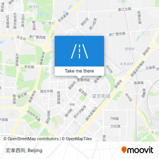 宏泰西街 map